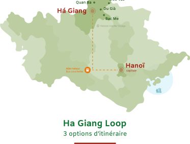 Ha Giang Itinéraire 
