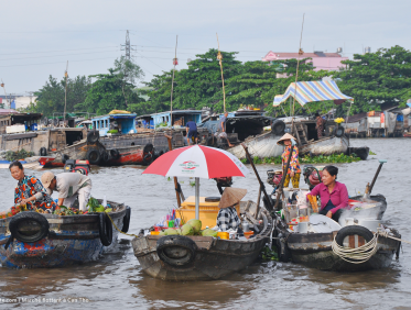 Les marchés flottants du Vietnam