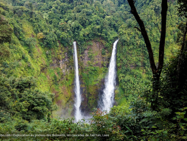 Les chutes de Tad Fan au Laos 