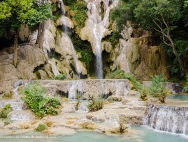 Les chutes de Kuang Si au Laos 