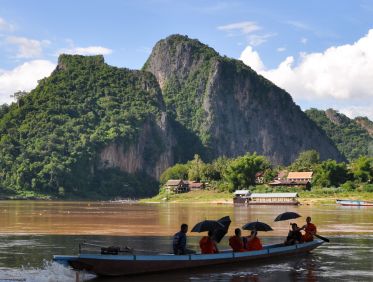 Croisière sur le Mékong aux alentours de Luang Prabang
