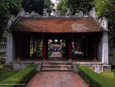 Le temple de la littérature à Hanoi