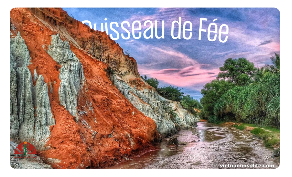 Ruisseau de Fee, thac tien à Mui Ne