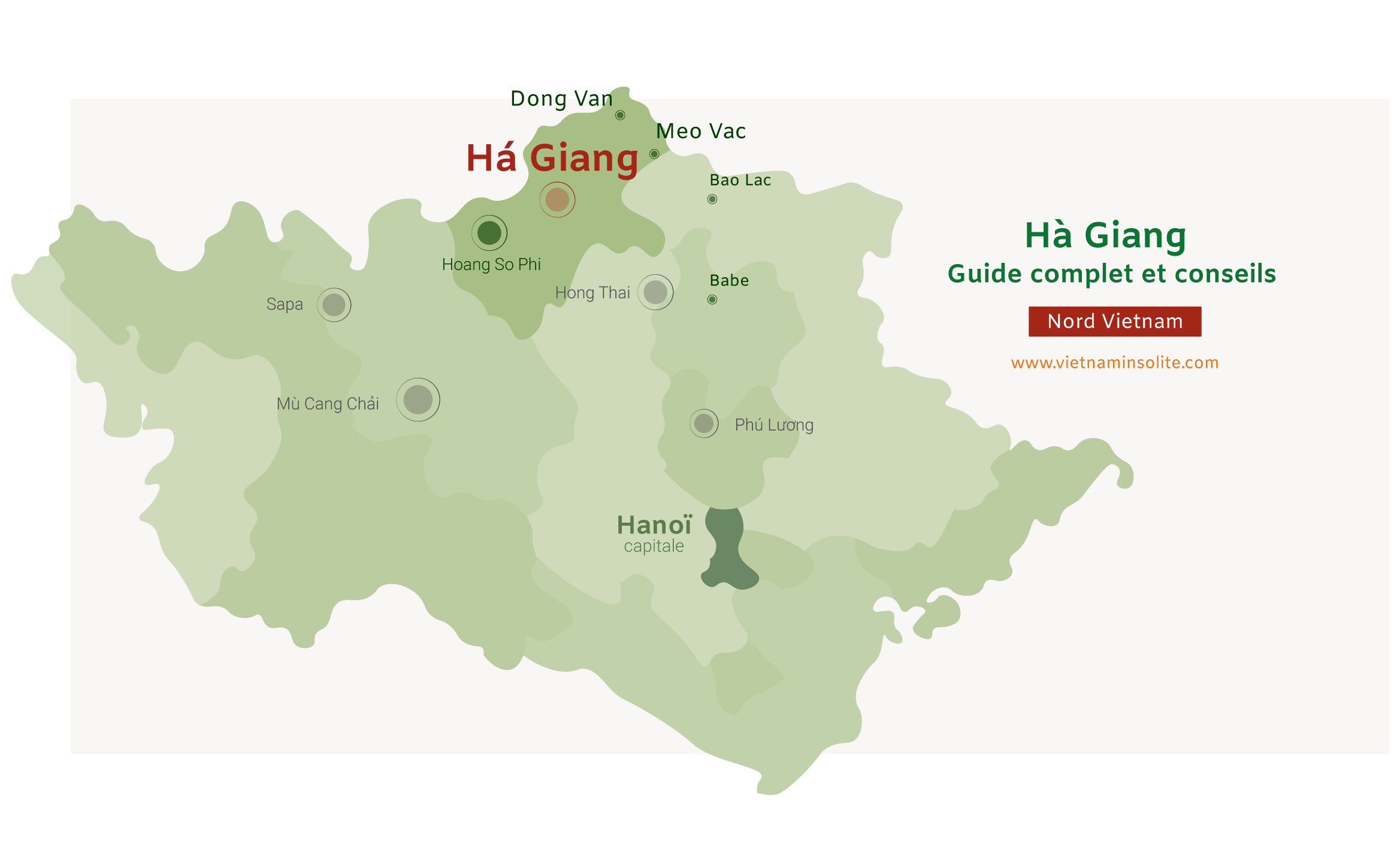 Ha Giang Vietnam map