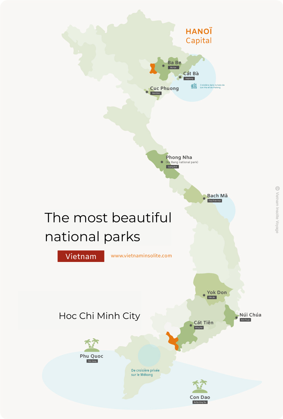 the most beautiful national parks in VIetnam