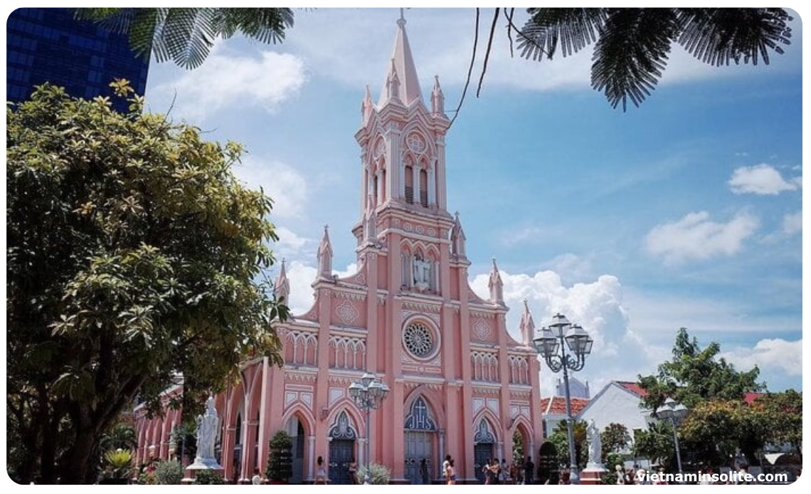 Cathédrale de Da Nang ou  l'Eglise de Tourane à Danang ville