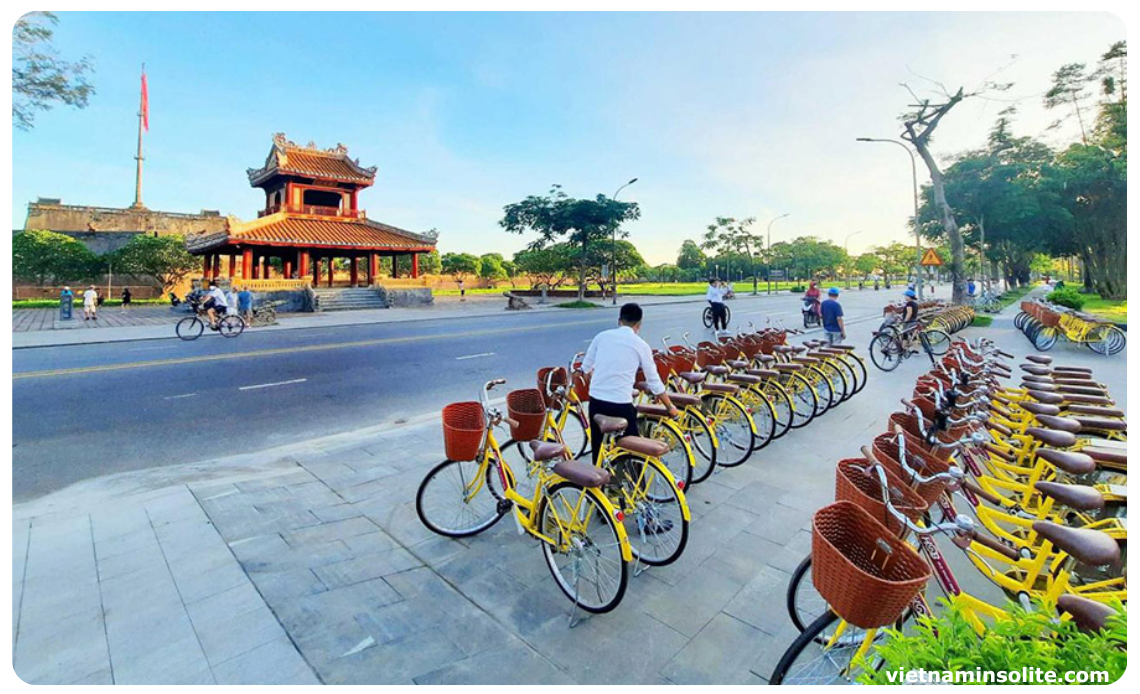 Avec une circulation moins dense que dans d'autres grandes villes vietnamiennes, Hué est sans doute l'une des meilleures destinations au Vietnam pour faire du vélo.