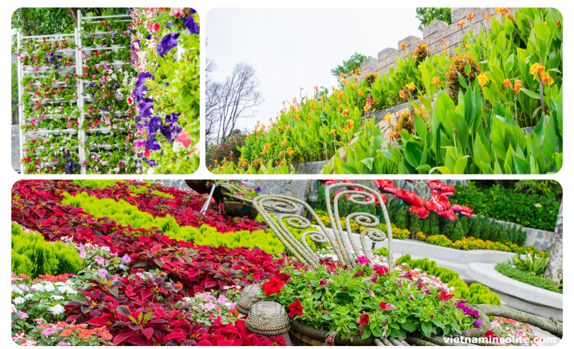 Le Jardin d'amour est célèbre pour ses neuf jardins romantiques aux neuf architectures qui vous offrent une expérience unique en les explorant.