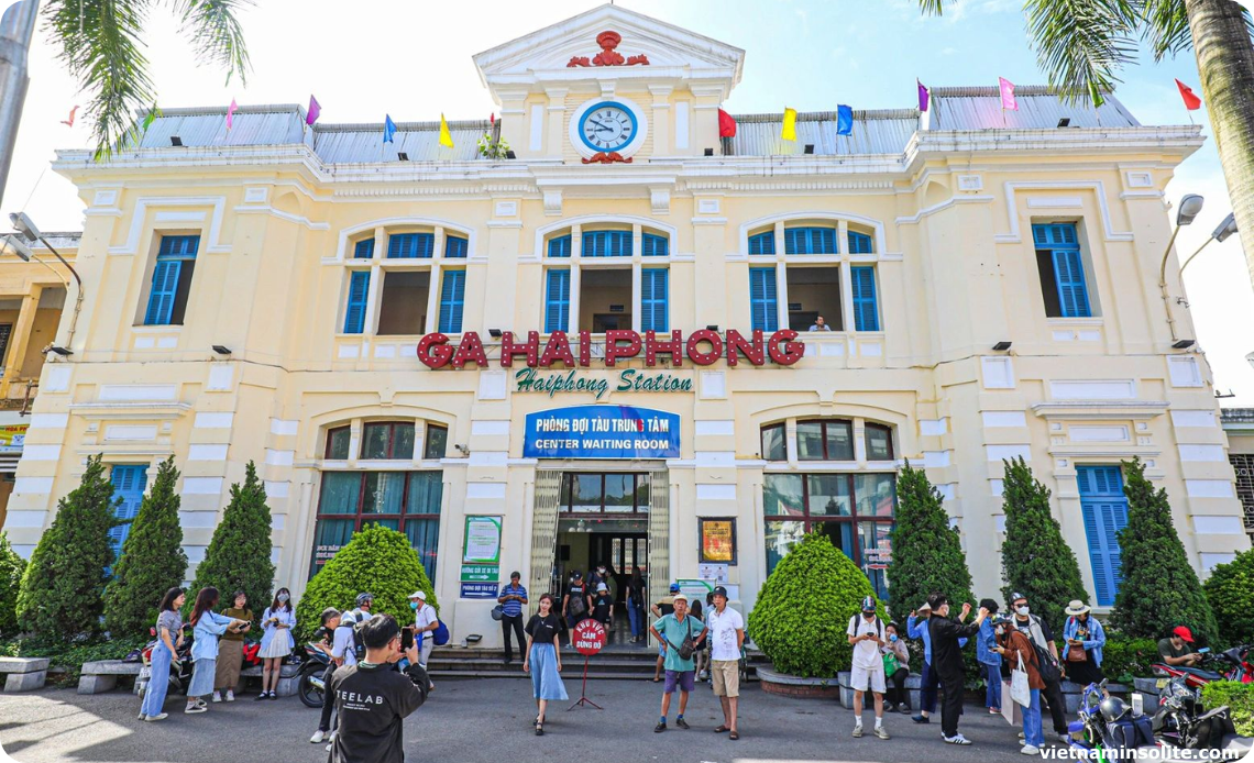 La gare de Hai Phong