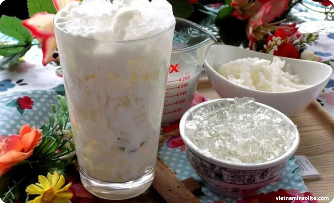 Bouillie sucrée à la noix de coco de Hai Phong