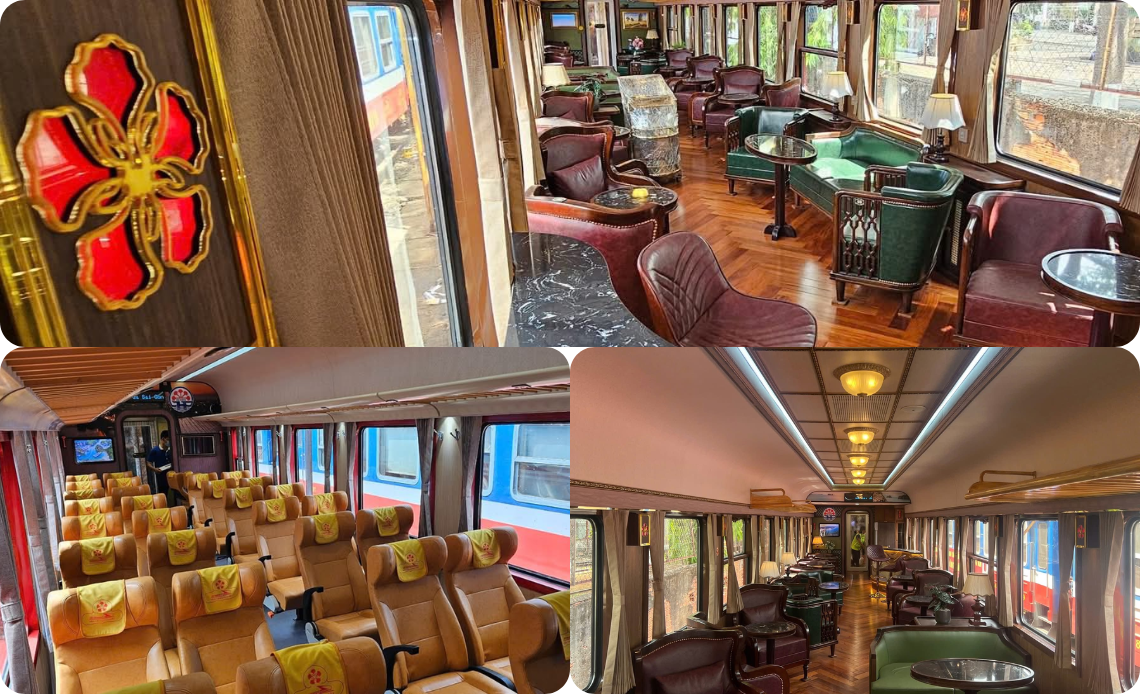 Le Train "Hoa Phượng Đỏ" : Une Nouvelle Expérience de Voyage de Luxe entre Hà Nội et Hải Phòng