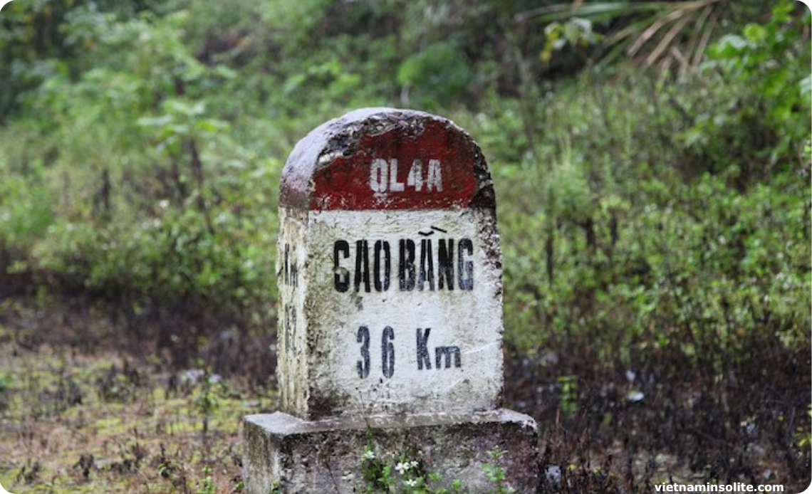 Route nationale 4A ou ancienne route coloniale 4, tronçon Lang Son - Cao Bang